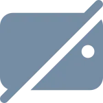 Tablet Slash SVG Icon